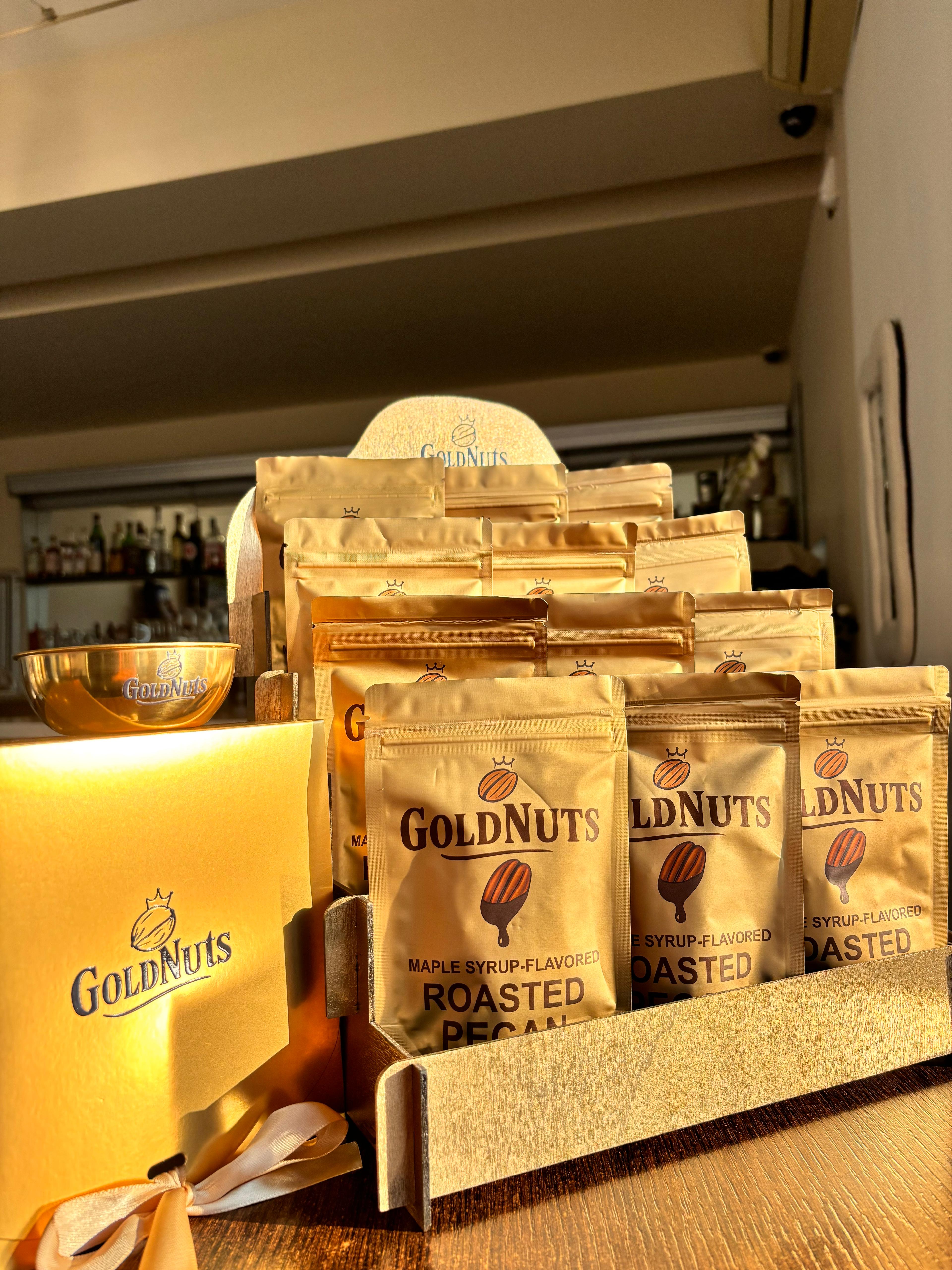 GoldNuts packaging showcase
